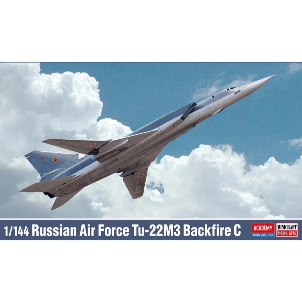 Soviet Thunder Academy Tu-22M3 Backfire 1/144 Scale Model
